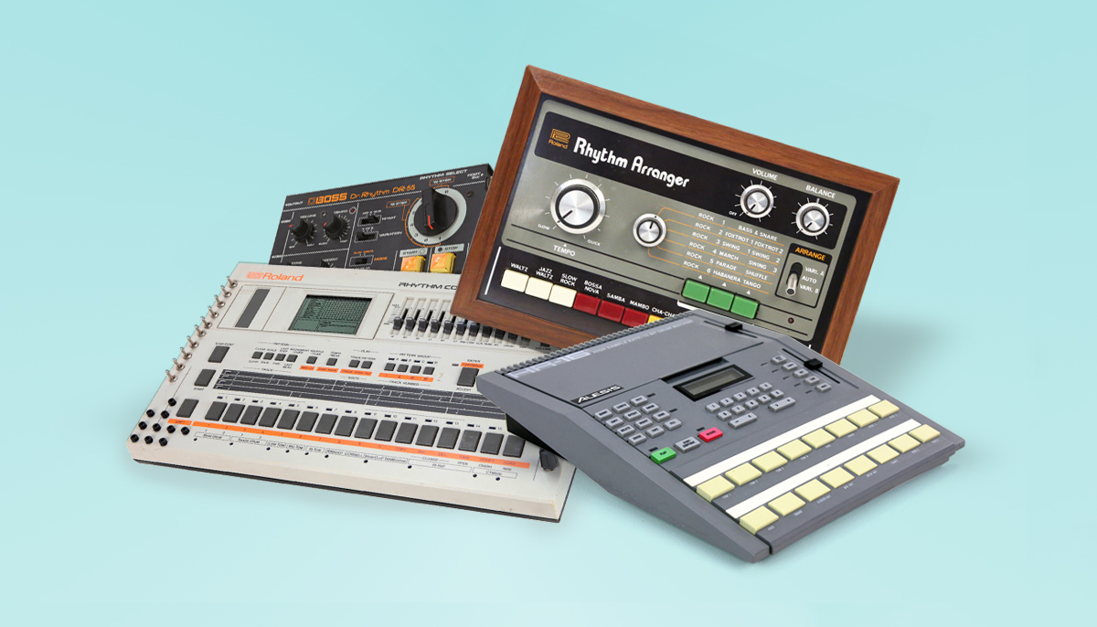 10 drum machines vintage che eclissano il loro prezzo basso