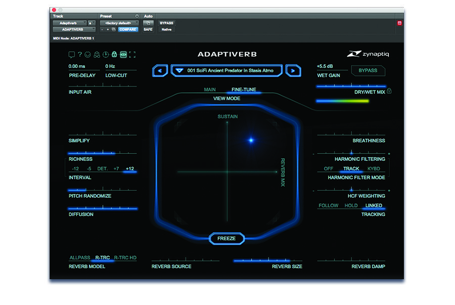 zynaptiq adaptiverb reverb plugin