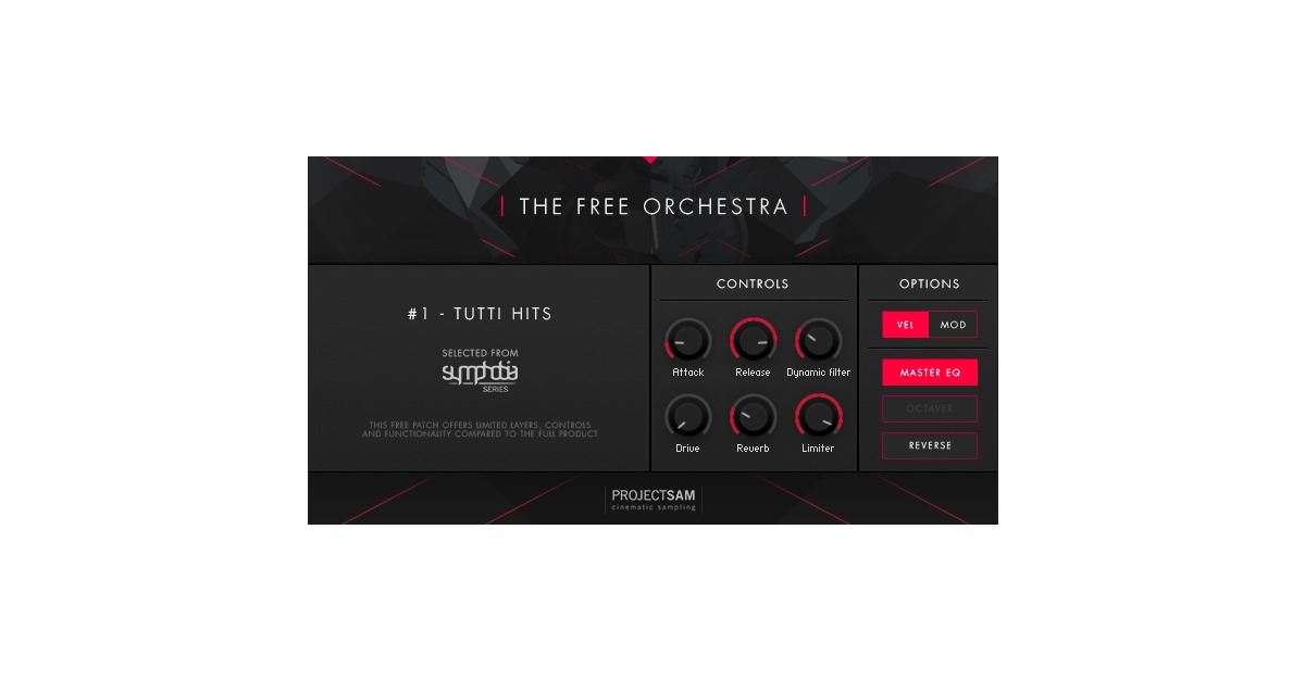 proyecto sam's the free orchestra vst