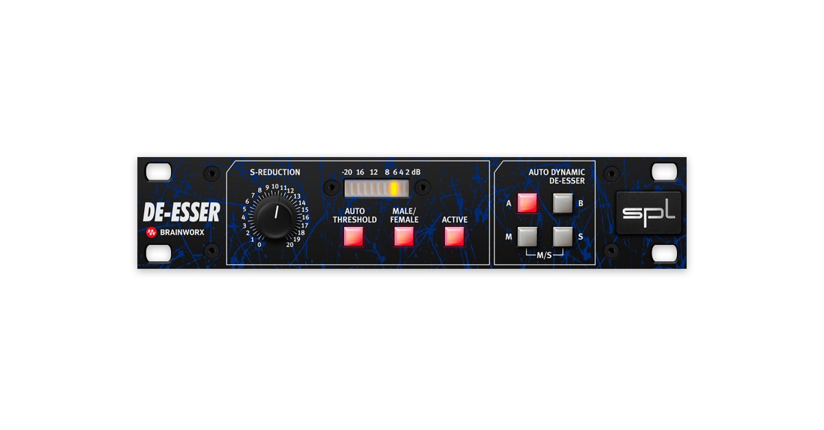 Brainworx SPL de-esser plugin