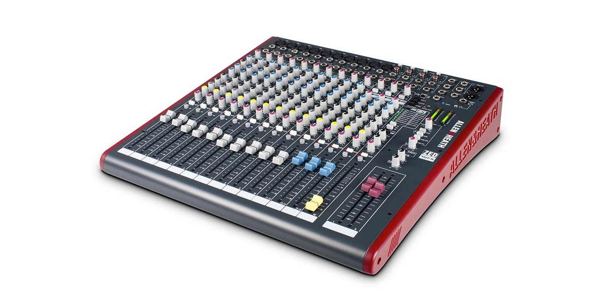 allen and heath zed analog mixer