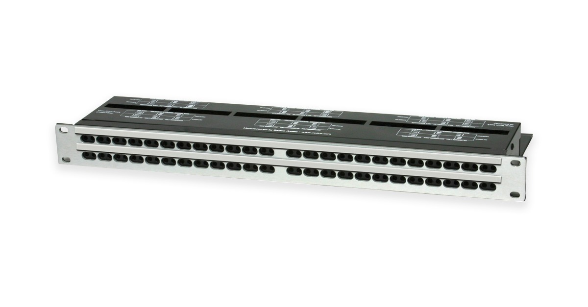 redco r196-d25pg db25 96pt tt patchbay