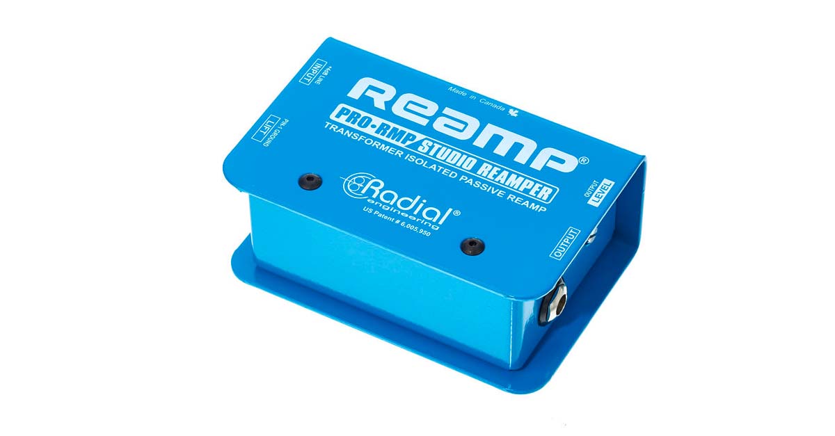 radial pro-rmp passive reamping box