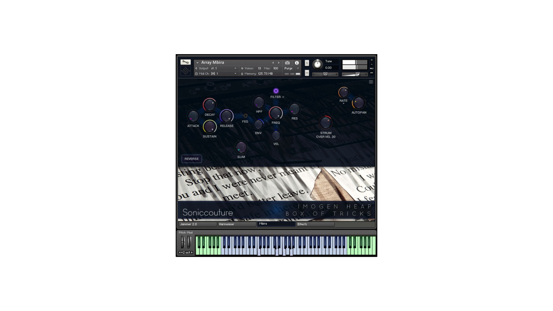 sonic couture box of tricks kontakt library