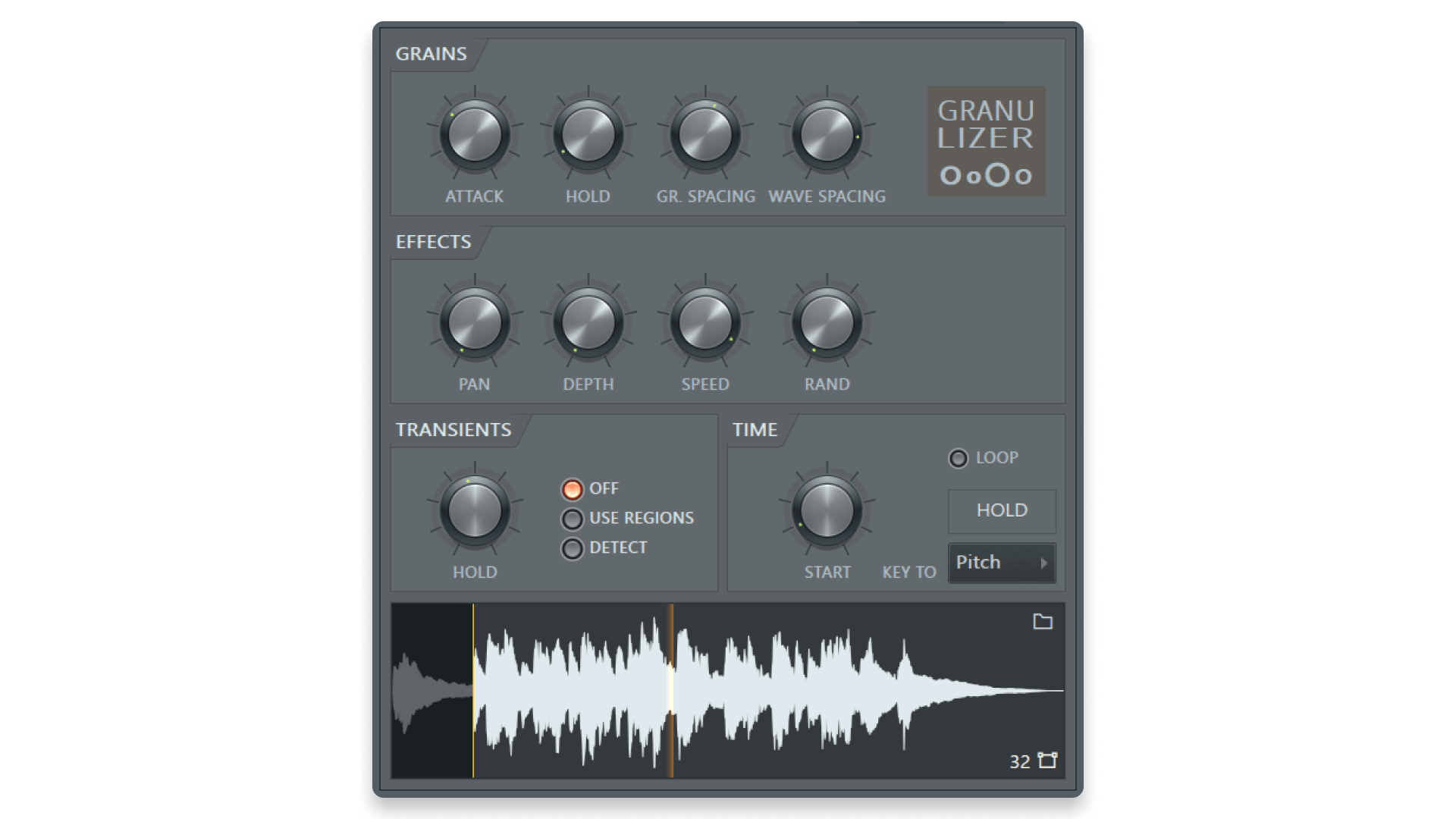 Granulizer offers some nice granualr synthesis capabilities.