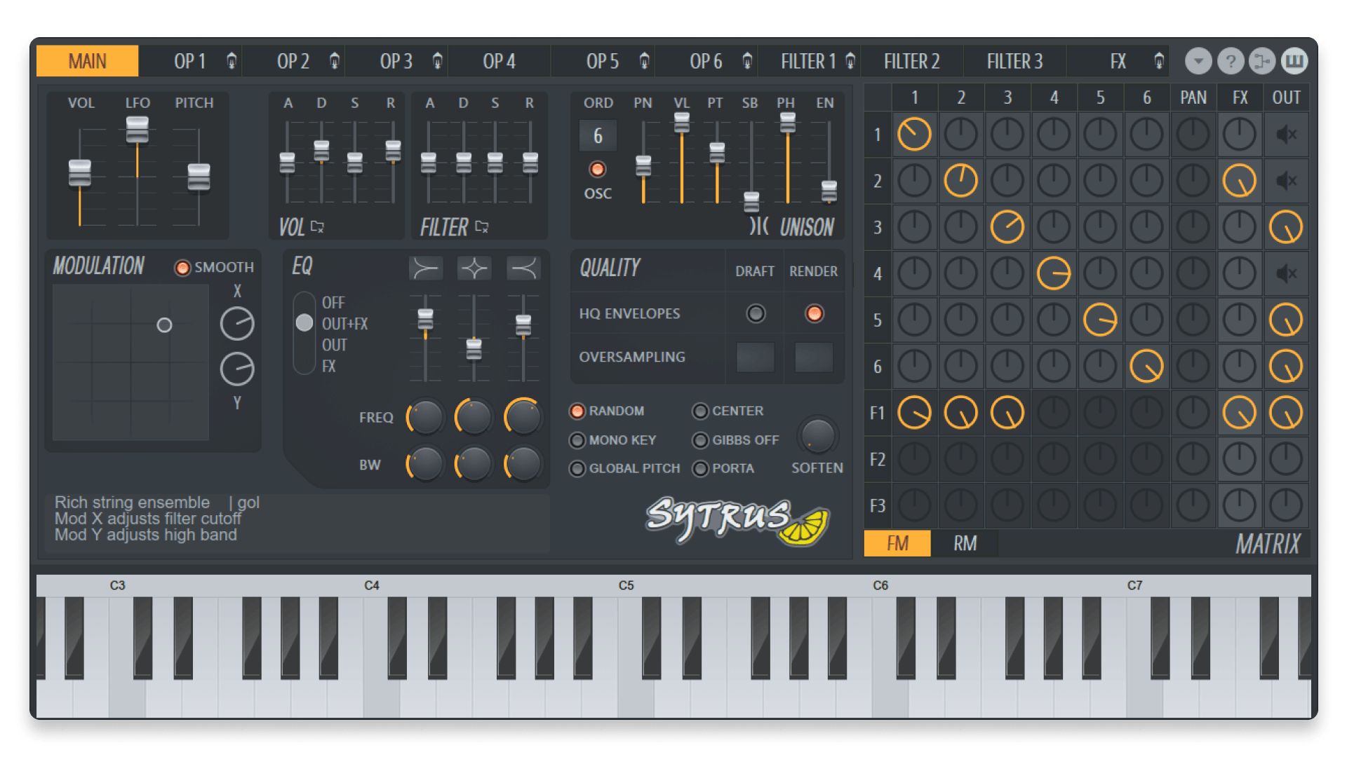 Sytrus is a unique synth plugin with additive synthesis tools.