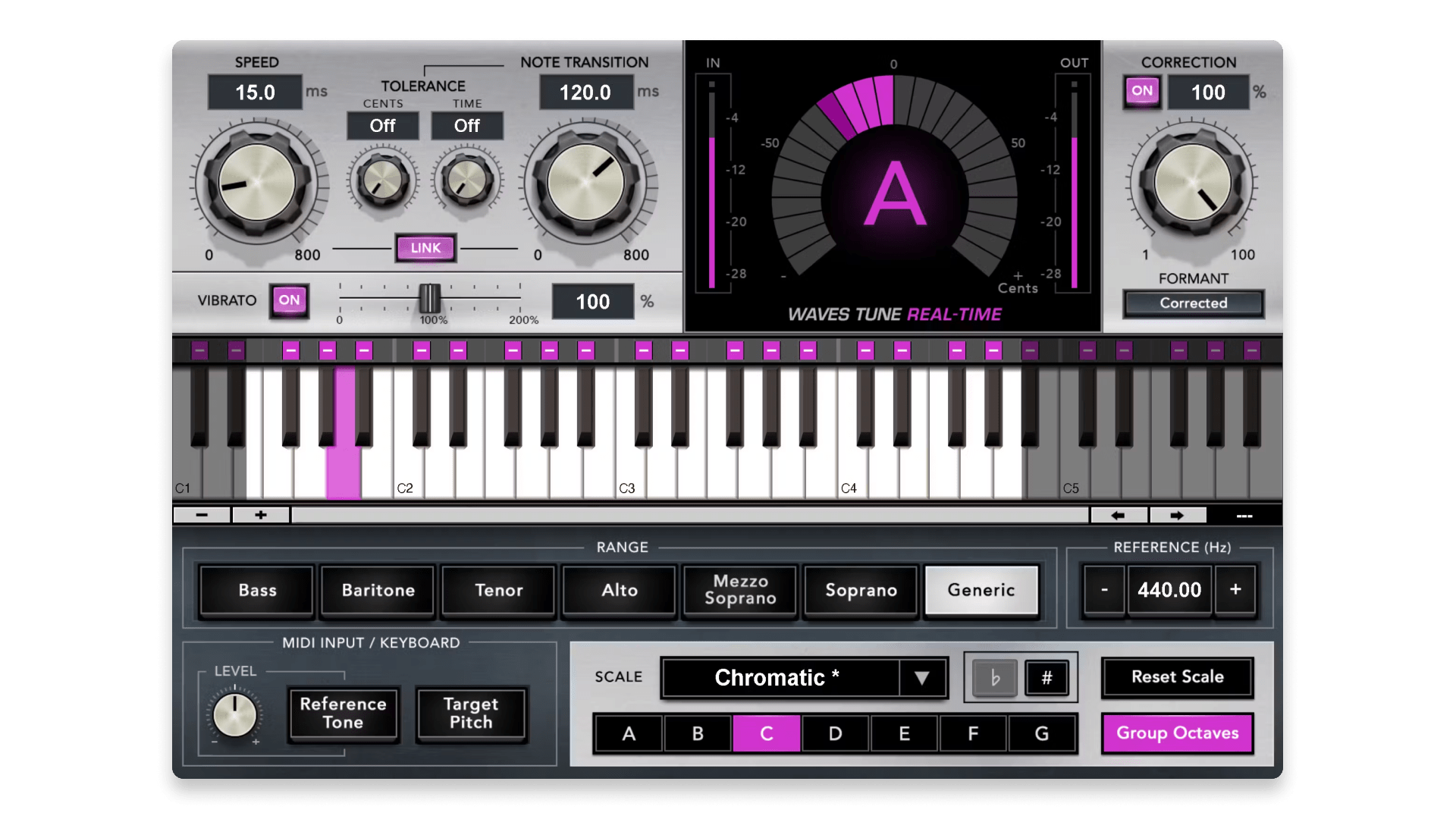 Waves Tune Real-Time könnte das beste Preis-Leistungs-Verhältnis bei automatischen Tuning-Plugins bieten.